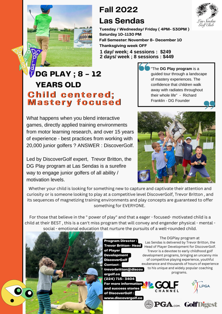 Jr. golf flyer