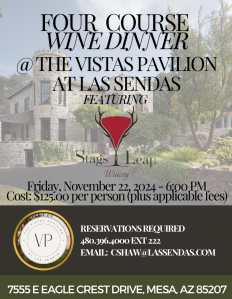 Stags Leap Wine Dinner