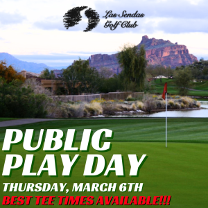 Public Play Day on March 6th