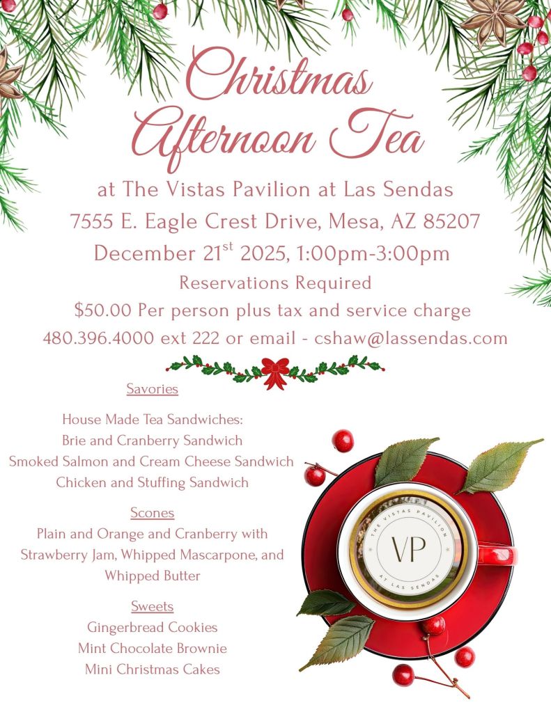 Christmas Afternoon Tea