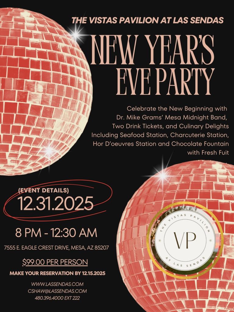 New Years Eve Party at the Pavilion