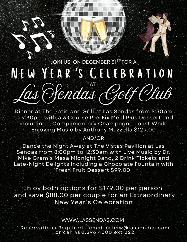 2025 New Years Eve Patio and Pavilion Extraordinary Night