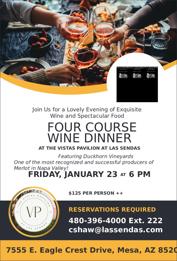 Las Sendas Golf Club-WINE DINNER