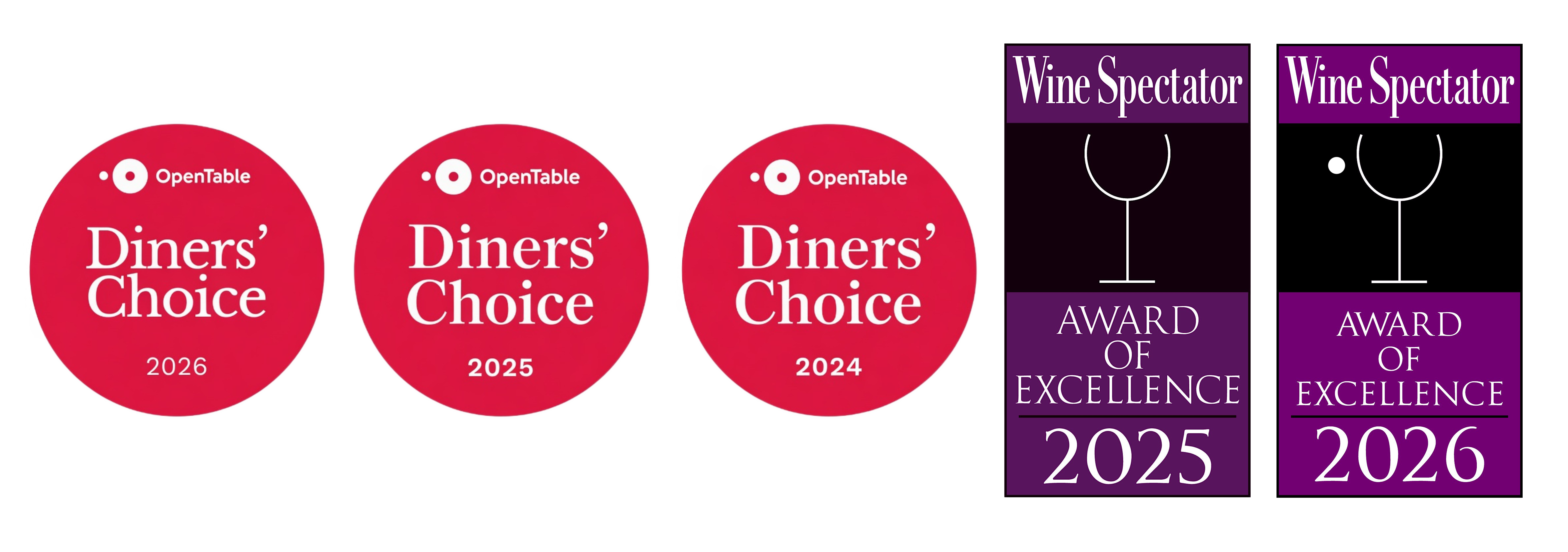 2026 dining awards